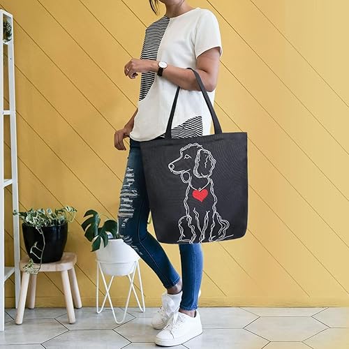 Vista 63 de ALAZA Bolsa de lona grande reutilizable con asas, resistente, lavable, Multi 19