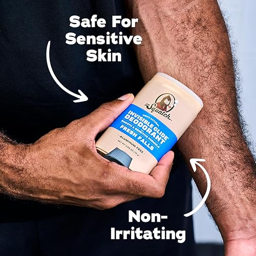 Miniatura 5 de Dr. Squatch Invisible Glide Natural Desodorante para hombre, deslizamiento suave, sin manchas, desodorante sin aluminio para hombres, seguro para
