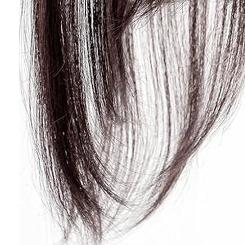 Miniatura 6 de Toppers para el cabello fino para mujeres, peluca de flequillo francés con flequillo, clip recto en la parte superior de la frente, piezas de pelo