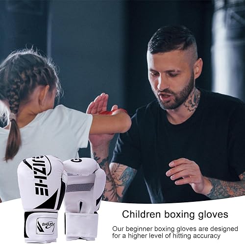 Miniatura 3 de Guantes de boxeo, guantes de entrenamiento premium, equipo de entrenamiento para práctica de kickboxing, rendimiento y protección definitiva,