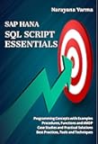 SAP HANA SQL Script Essentials: # Programming Concepts with Examples # Case Studies and Practical Solutions # Procedures, Functions and AMDP # Best Practices, Tools and Techniques
