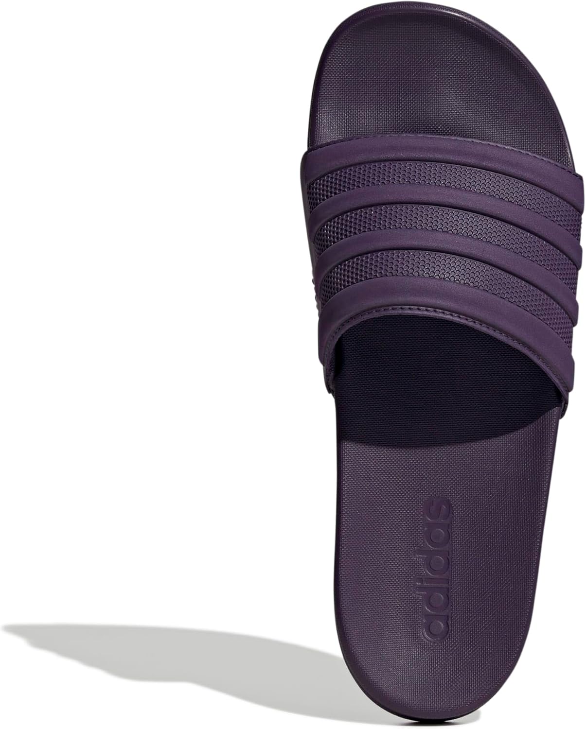 adidas Unisex-Adult Adilette Comfort, Aurora Plum/Aurora Plum/Aurora Plum, 16