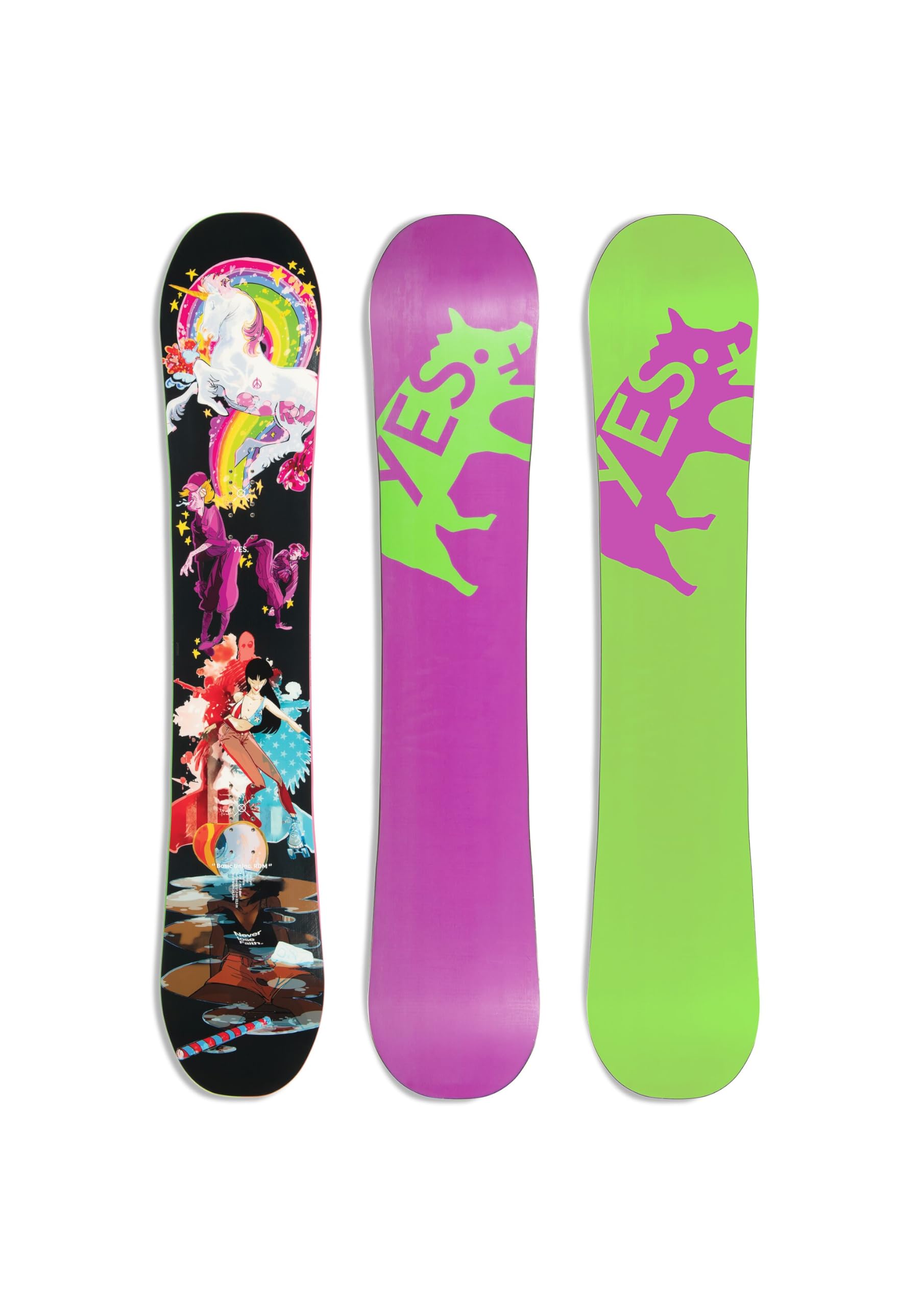 Amazon.com : YES. - Basic Uninc Rdm, Snowboards Twin Tip, All