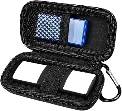 Heart Monitor Case for AliveCor Kardia Mobile ECG/KardiaMobile 6L for Apple and Android Devices - Case Only Dark Black
