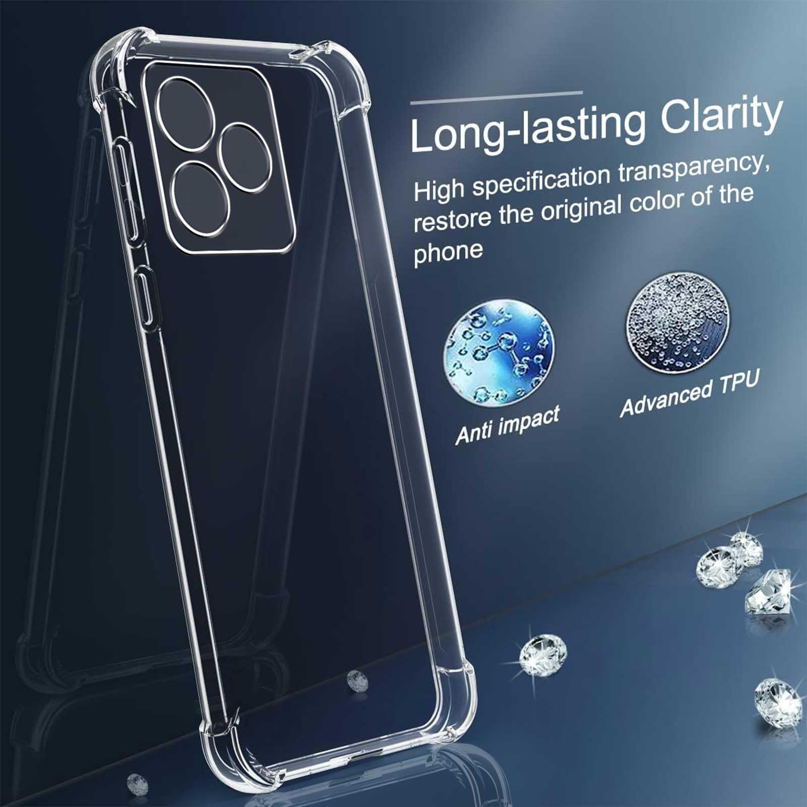 Transparente TPU-Hülle Für Doogee Note 59 Pro+ (6,75 Zoll) – Weiches Silikon, Stoßfest, Kratzgeschützt
