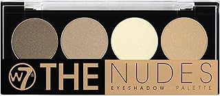 W7 Naked Nudes Eyeshadow Palette (4 Neutral Shades)
