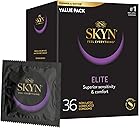 SKYN Elite – 36 Count – Ultra-Thin, Lubricated Latex-Free Condoms