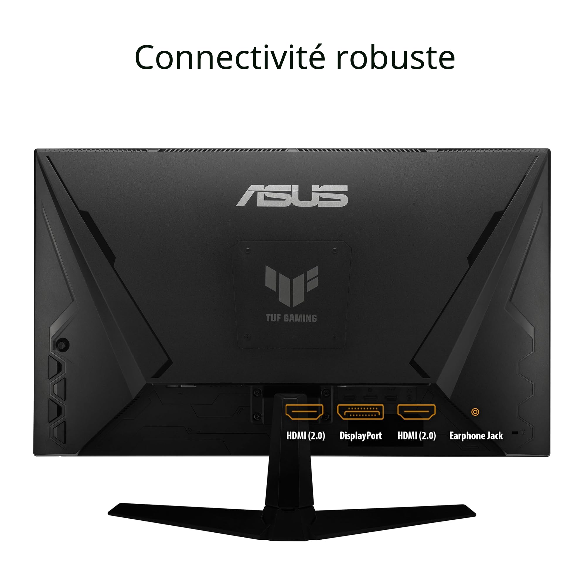 ASUS TUF Gaming VG259Q5A Moniteur Full HD 25" 200 Hz, 0,3 ms GtG, G-Sync, FreeSync, Adaptive Sync, ELMB, GameFast Input - Panneau Fast-IPS, 16:9, 1920 x 1080, DisplayPort, HDMI, Speaker