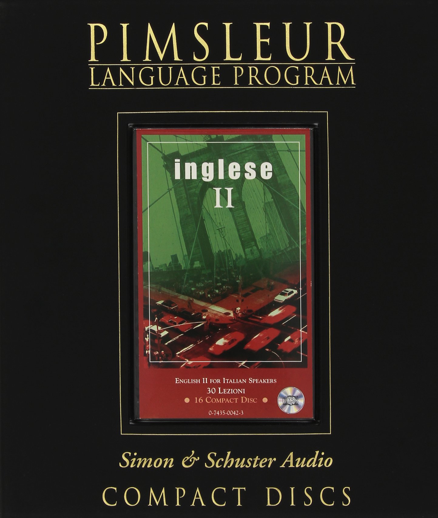 Amazon | Pimsleur English for Italian Speakers Level 2 CD: Learn