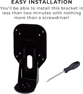 HumanCentric VESA Mount Adapter Bracket for Samsung Monitors & More | Fits PX2370, S23C350H, S24B300EL, S24D300, S27B350, S24D330, S22B350 & More Including Many Samsung Models