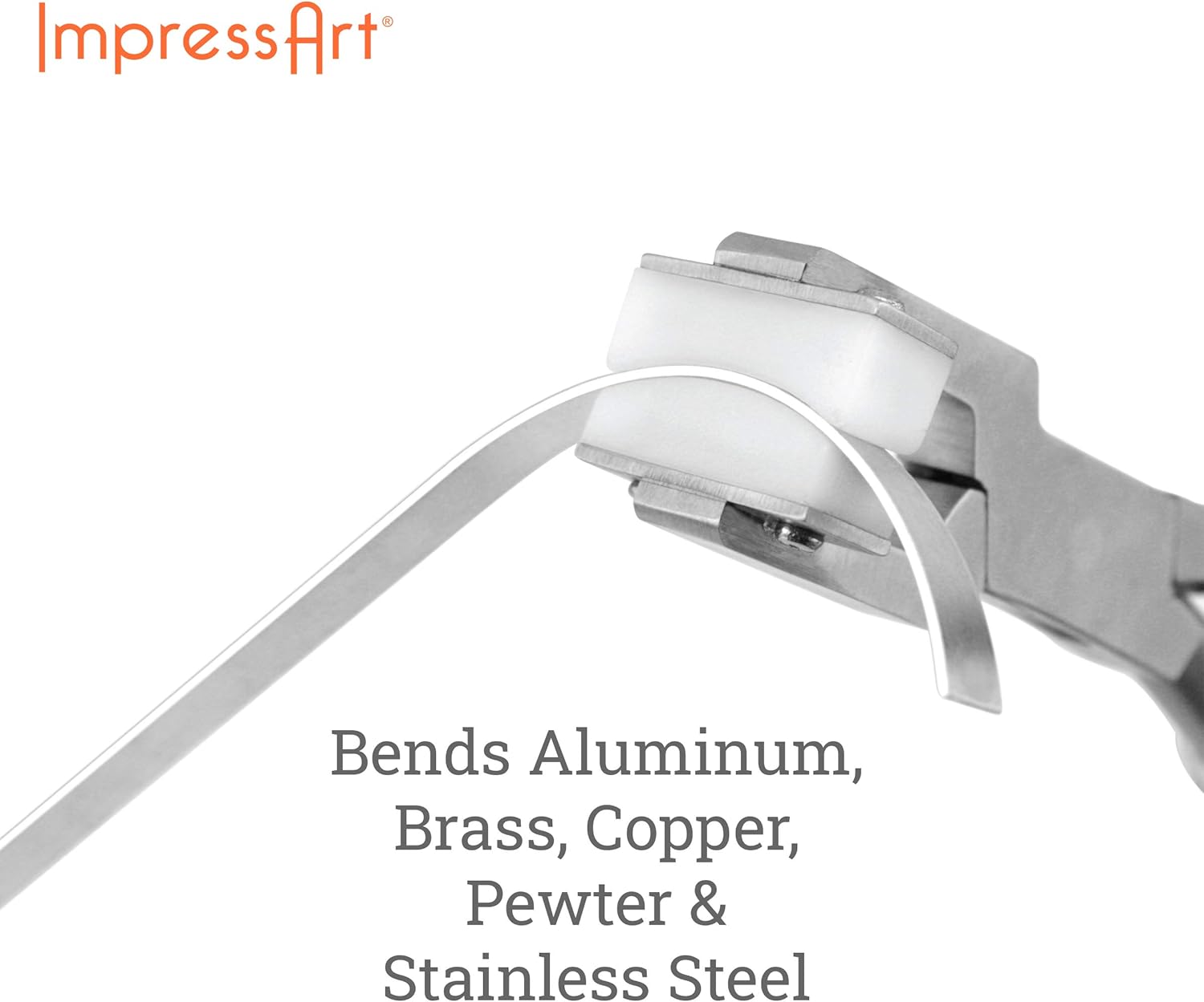 ImpressArt Bracelet Bending Pliers - Jewelry Forming Tool, for Shaping Bracelets, Cuffs, and Metal Strip Blanks