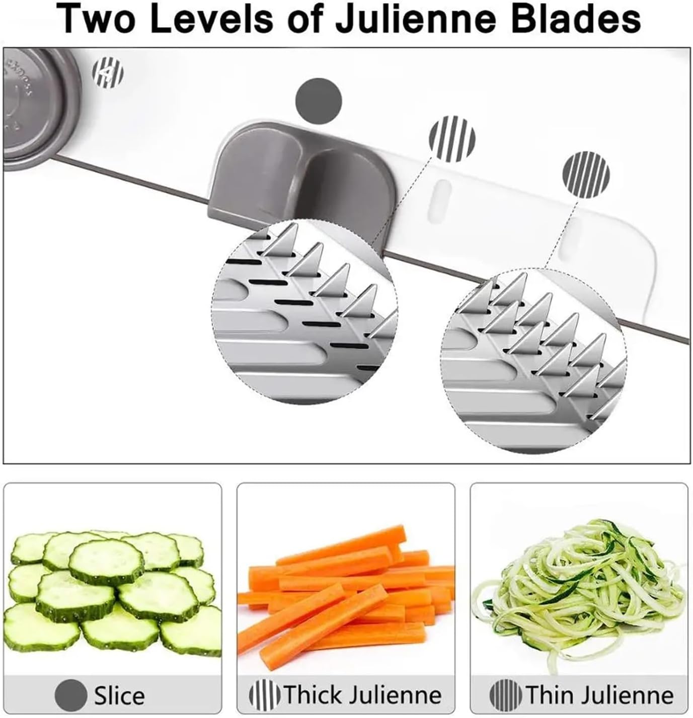 18 Types Adjustable Mandoline Slicer Stainless Steel Vegetable Julienner Grater Onion Potato Slicer Cutter for Kitchen Use