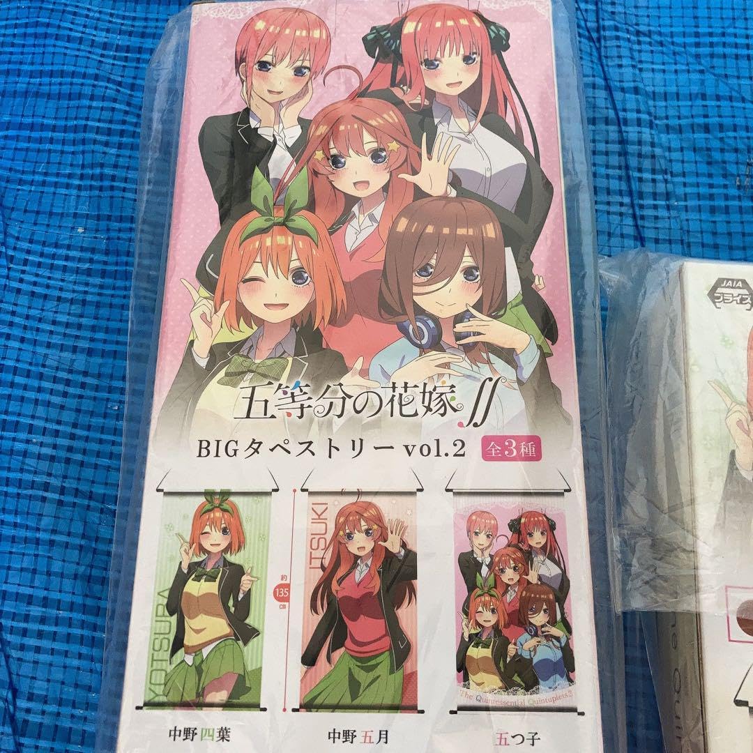 Amazon.co.jp: 五等分の花嫁 中野四葉 ロングクッション&タペストリー 