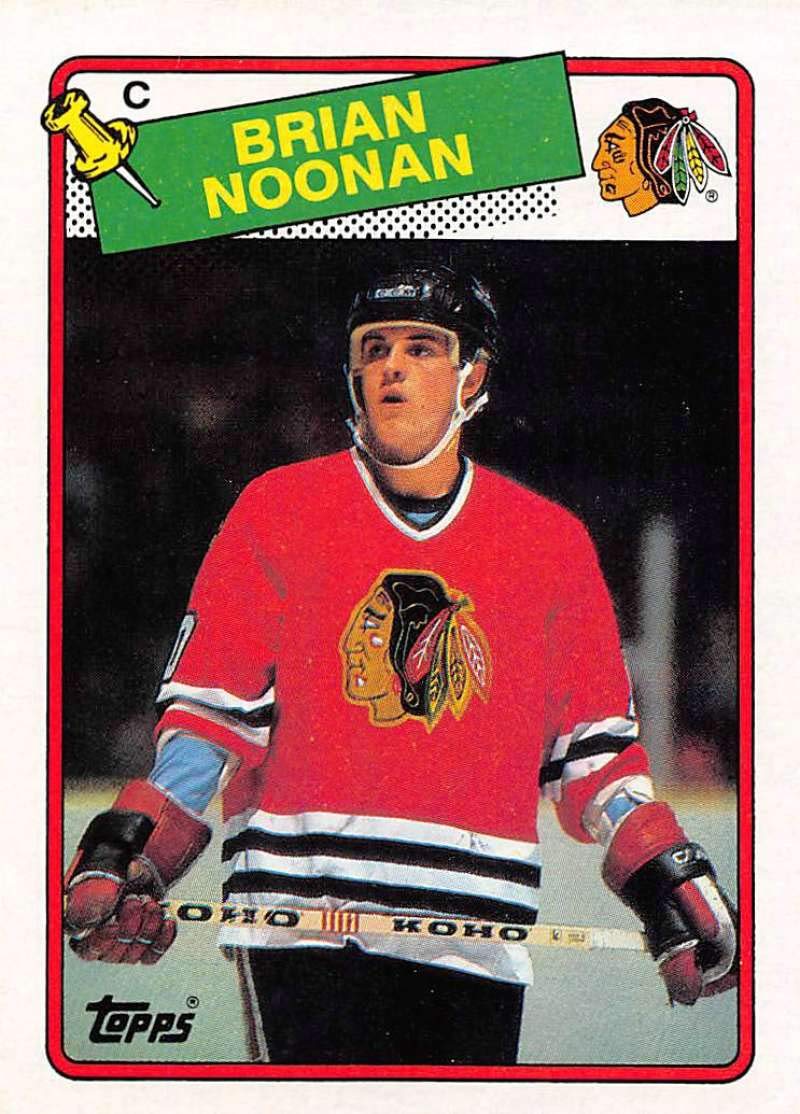 Amazon.com: 1988-89 Topps Hockey #165 Brian Noonan RC Rookie