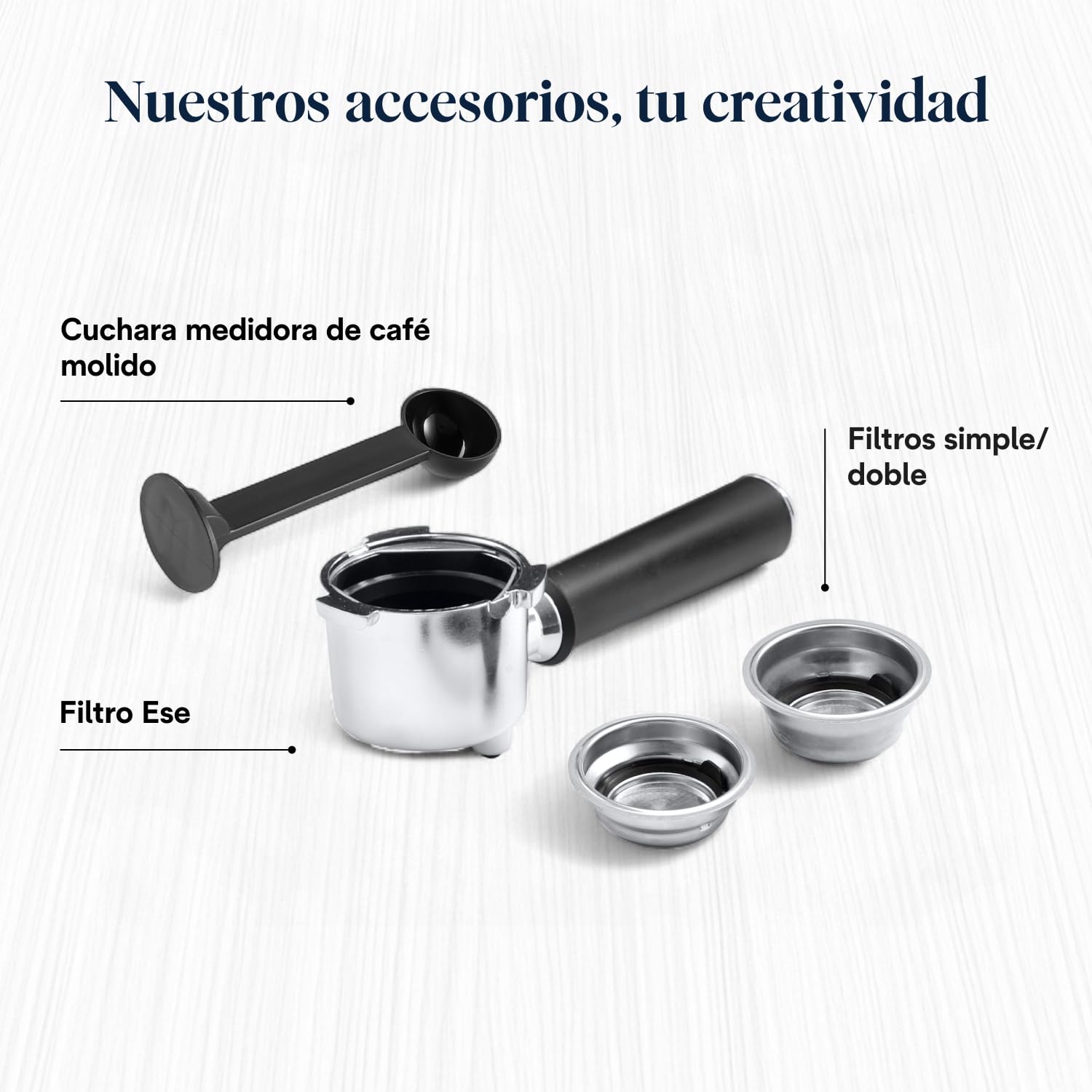 De’Longhi Dedica Style– Perfetto Cafetera Espresso Manual Compacta, Espumador de Leche Manual para Espresso y Cappuccino, Compatible con Monodosis ESE, Panel con Botones, Ancho 15cm, Titanio(EC685.TB)