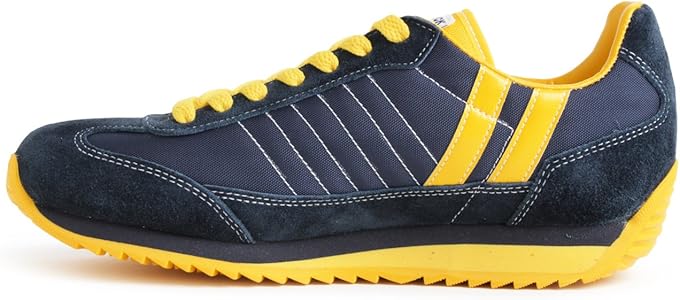 PATRICK ネイビー/イエロー スニーカー Amazon | [パトリック] レディース MARATHON マラソン 9422