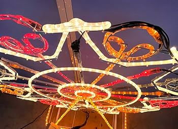 【新品】LEDイルミネーション大型観覧車　約130㎝ 新品】LEDイルミネーション大型観覧車 約130㎝ Amazon.co.jp