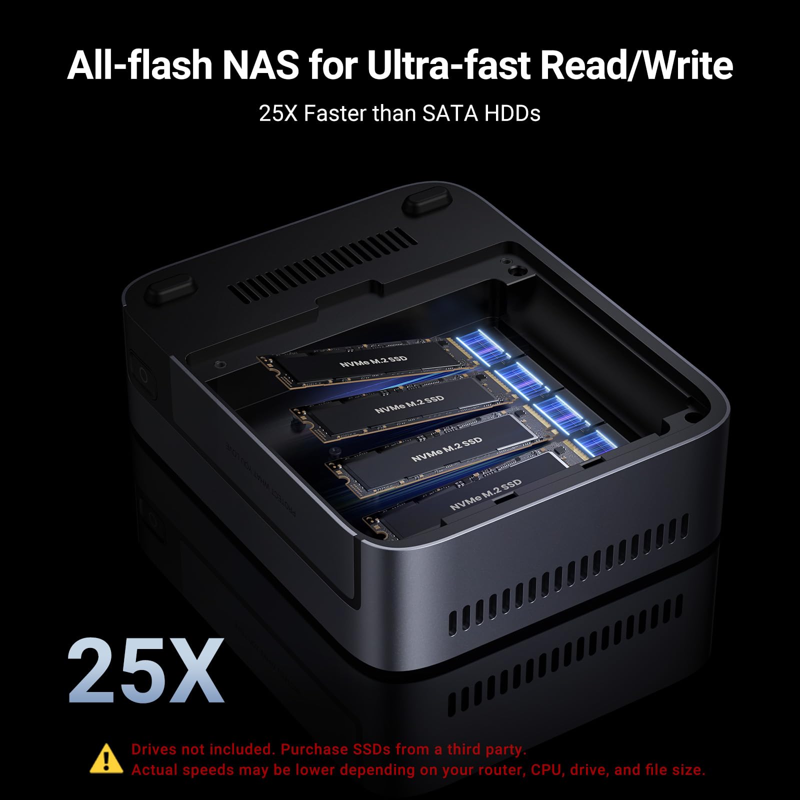 Amazon.com: UGREEN NAS DXP480T Plus 4-Bay All-Flash SSD, Intel i5