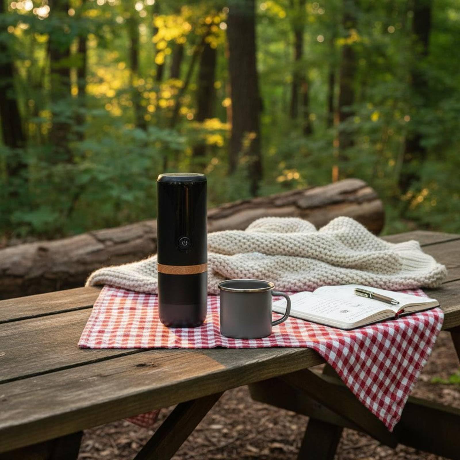 Tragbare Espressomaschine Kaffeekocher Kaffeemaschine Reisegerät aus Lebensmittelechtem 120 Ml Einzelportion für Camping Büro Reise Alltag