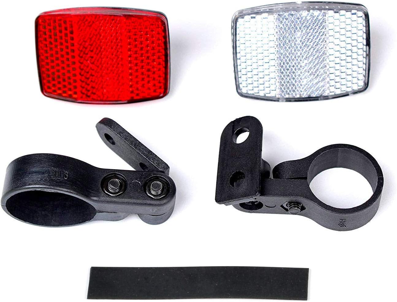 MBP Bicycle Front & Rear Reflector Kit Bracket for