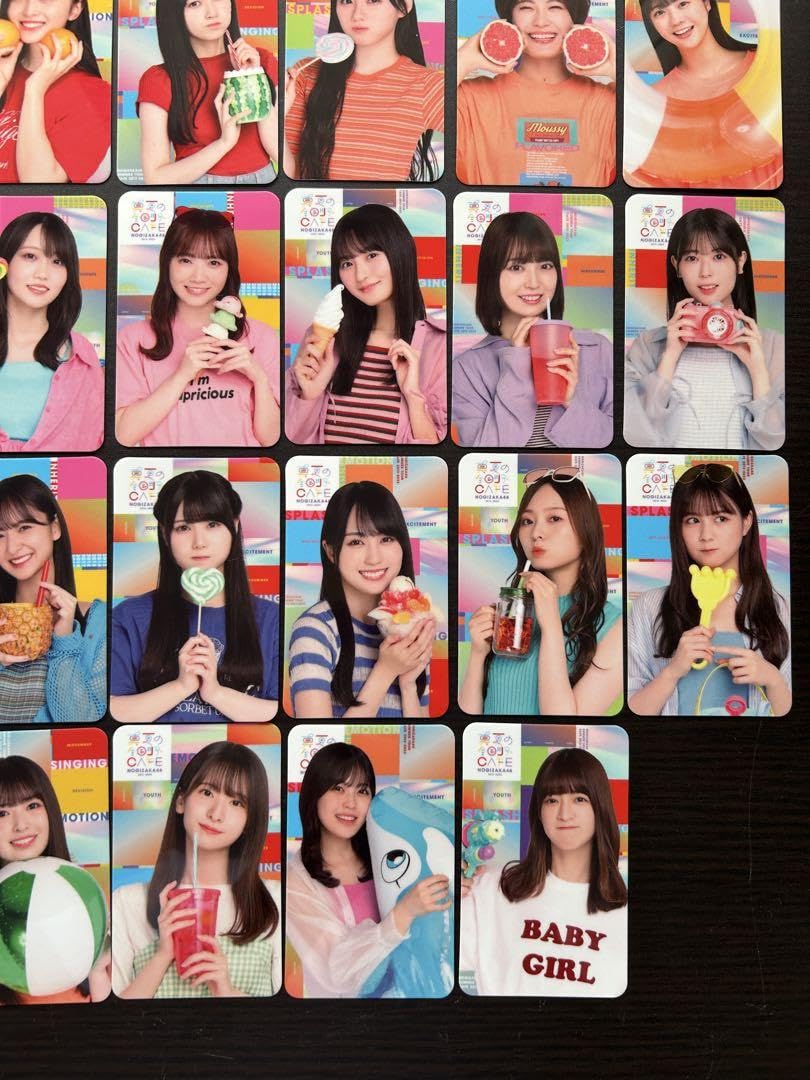 乃木坂46 真夏の全国ツアーカフェ 2023年 カード全34種類コンプリート Amazon.co.jp: 乃木坂46 真夏の全国ツアーカフェ 2023年 カード