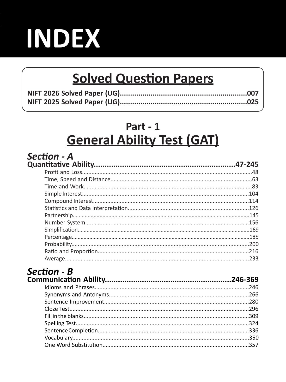 NIFT Entrance Exam Guide 1