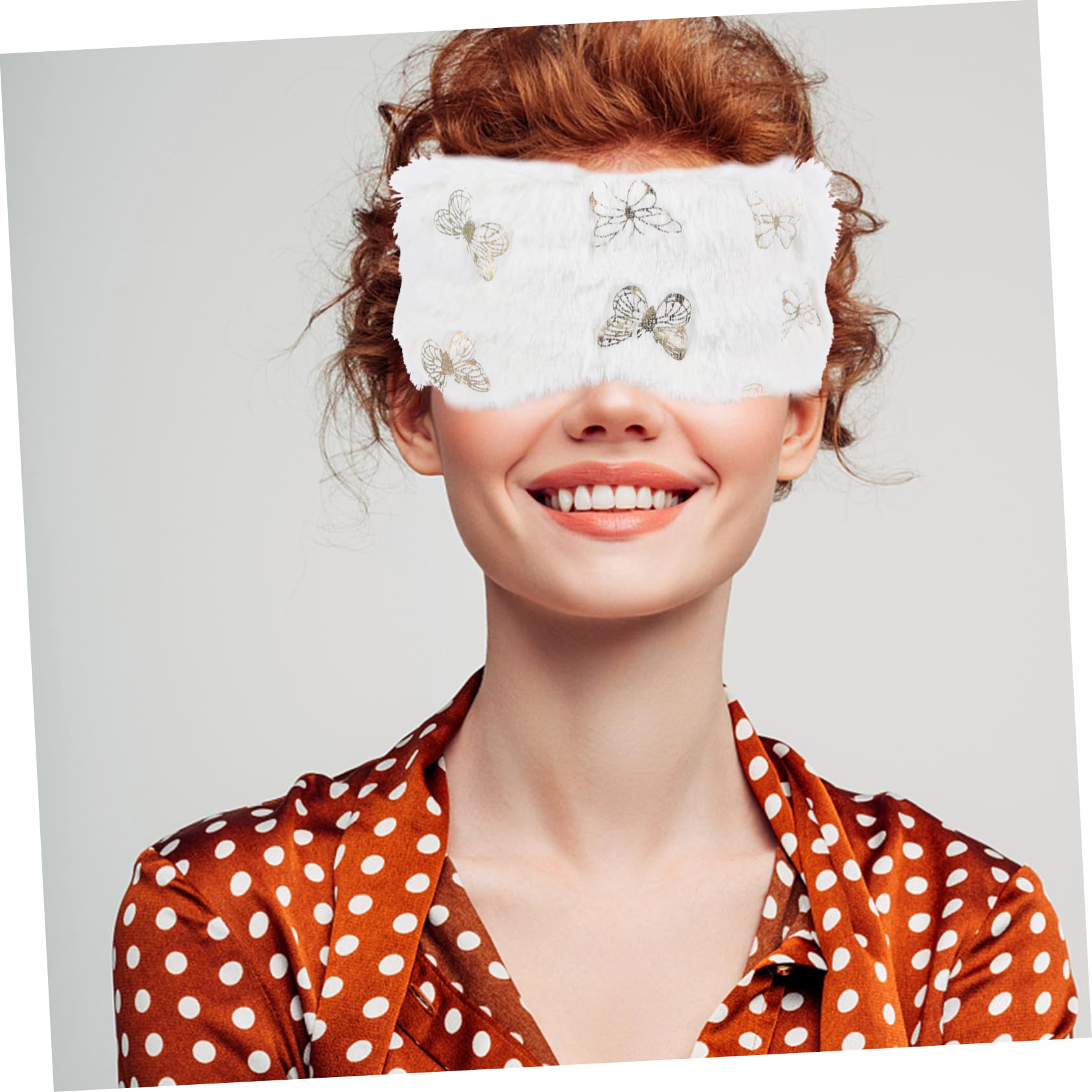 Ipetboom 12pezzi Maschera Per Occhi Morbido Design Elegante Protezione Completa Per Sonno Copertura Per Dormire Viaggio e Casa