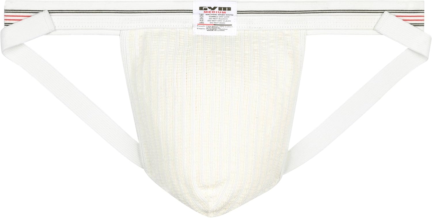 GYM Old School Swim/Run Jockstrap with 1" Waistband