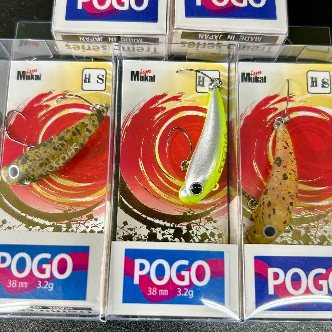 未開封】ムカイ トレモ POGO HS 3.2g 2カラーセット ④ エリアトラウト