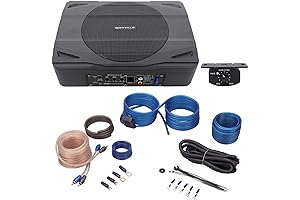 Rockville SS8P: The Ultimate Slim Under-Seat Subwoofer with Amp