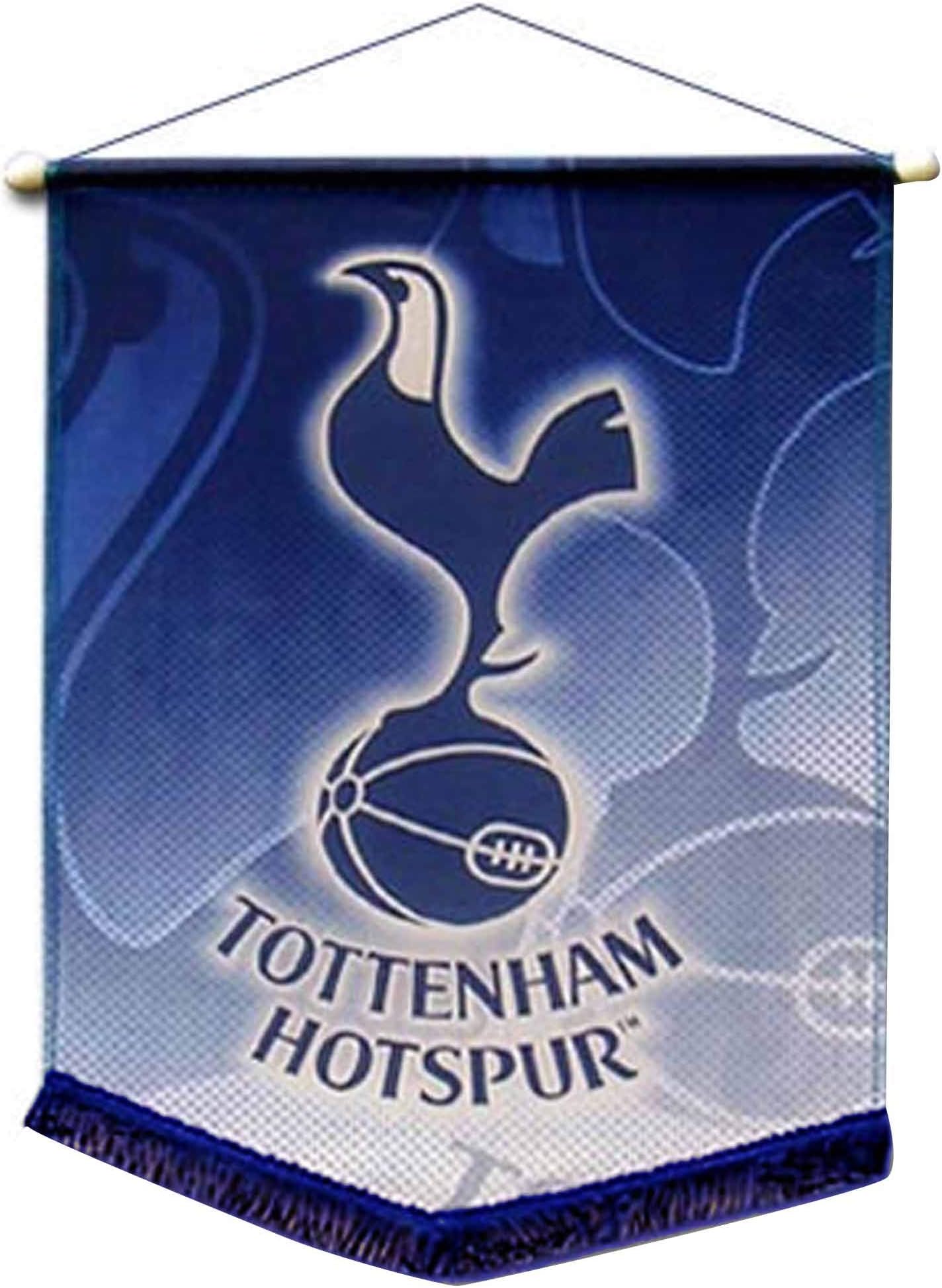 THFC Large Tottenham Hotspur (Spurs) Crest Football Pennant