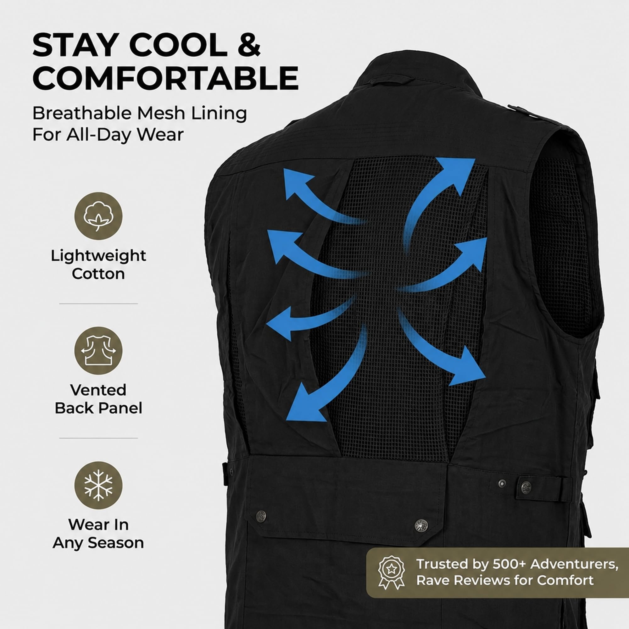 CampCo Herren Humvee Blouson (1er Pack)