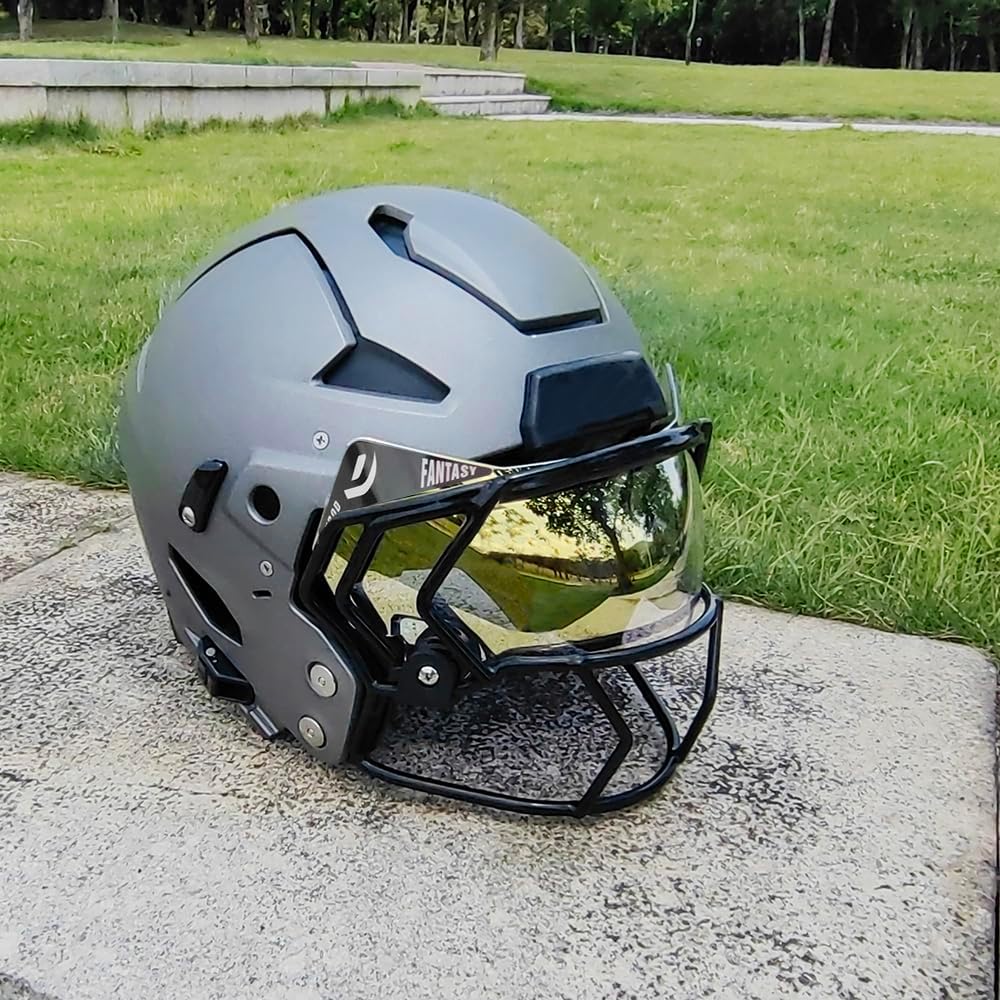 Football Helmet Visor Anti-Fog Scratch Resistant Used for Axiom Helmets for Youth & Adult