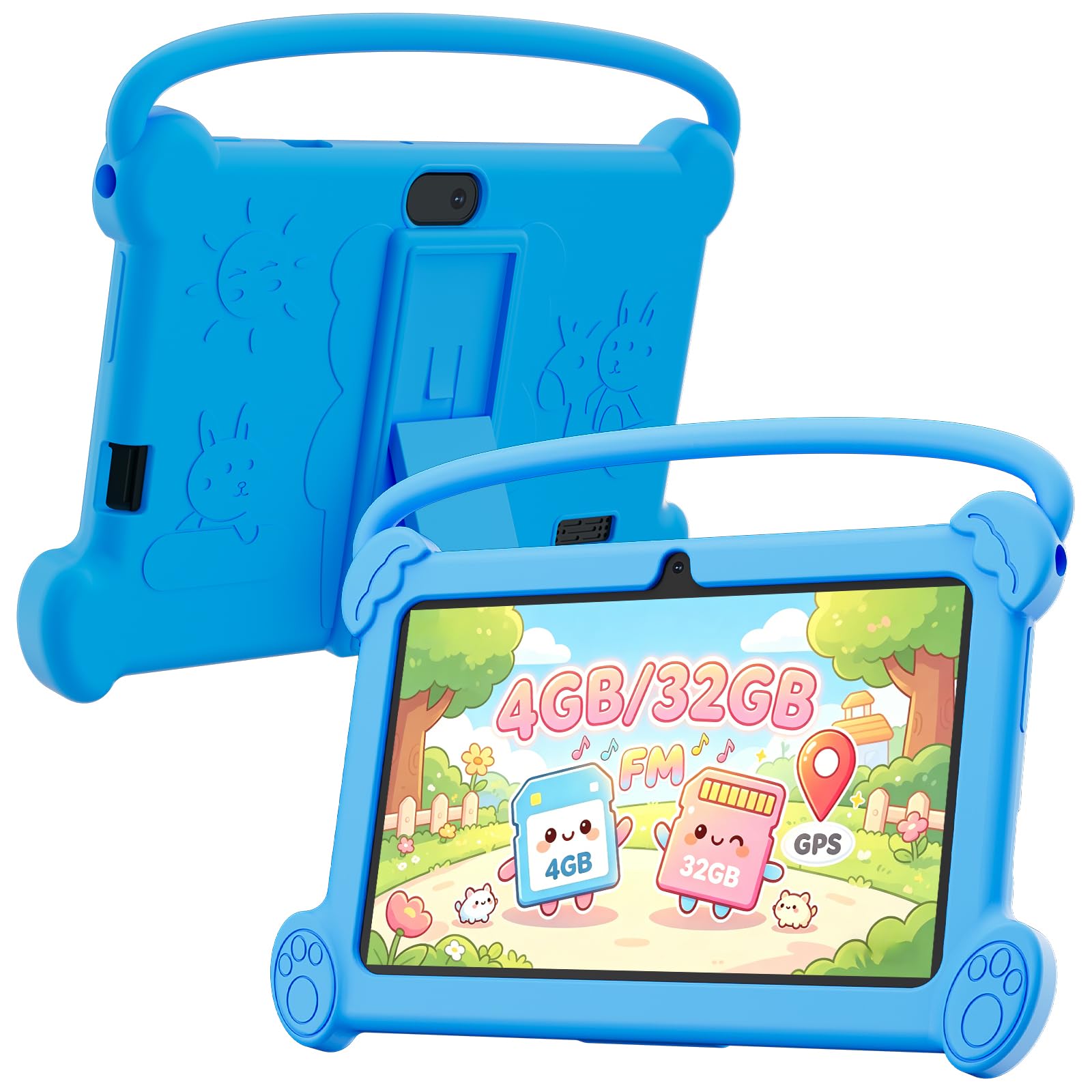 Amazon.co.jp: DIGITHINK 子供用タブレット 保護ケース付き 4GB RAM