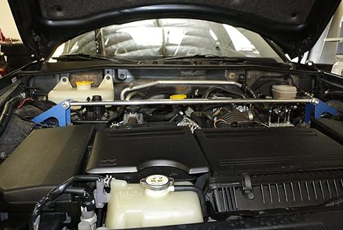 Miniatura 2 de Megan Racing Mr-Sb-Mrx8Fu-1P Barra de especificaciones de carrera Mazda Rx8 04-11 Fu 1 Pieza Estilo Carreras Barra de puntal delantero, 5 Lb 46X8X5