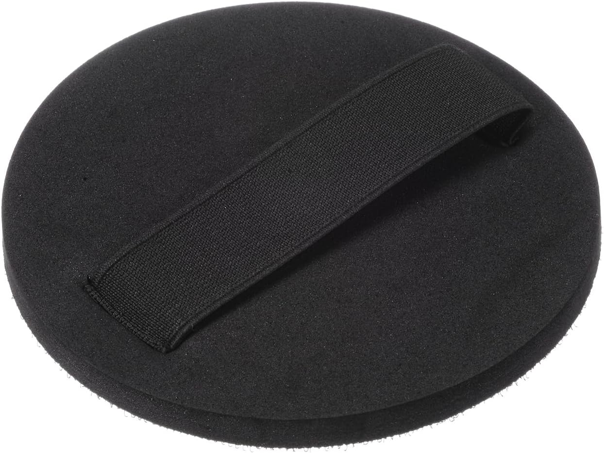 HARFINGTON 5-Inch Hand Sanding Pad Round for 5" Hook and Loop Discs Sandpapers for Wood Metal Mirror Car Polishing