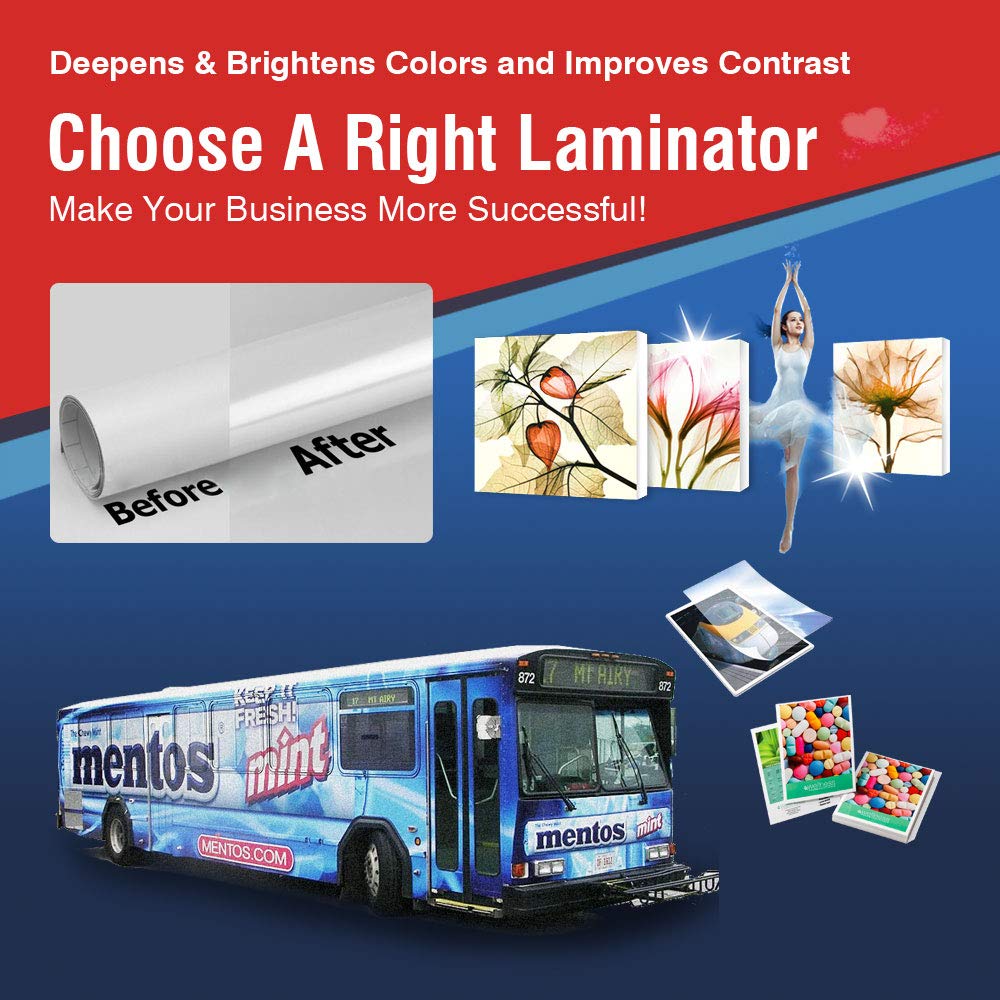 63in Wide Format Laminator Full-auto Wide Format Cold Laminator Machine Roll to Roll Large Format Laminator with Heat Assisted Laminating Machine (Without Trimmer)