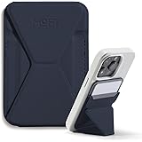 MOFT Magnetic Wallet Stand Compatible with iPhone 17/16/15/14/13/12 Series, Angle Adjustment &amp; Magsafe Compatible MOVAS Phone Stand,Navy Blue