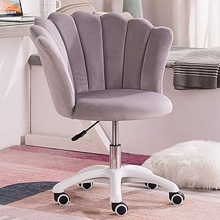 Silla Escritorio Niñas Lindo Dormitorio Silla Giratoria Ocio Computadora Silla Hogar Colegio Estudiante Dormitorio Escritorio Elevador,Gris