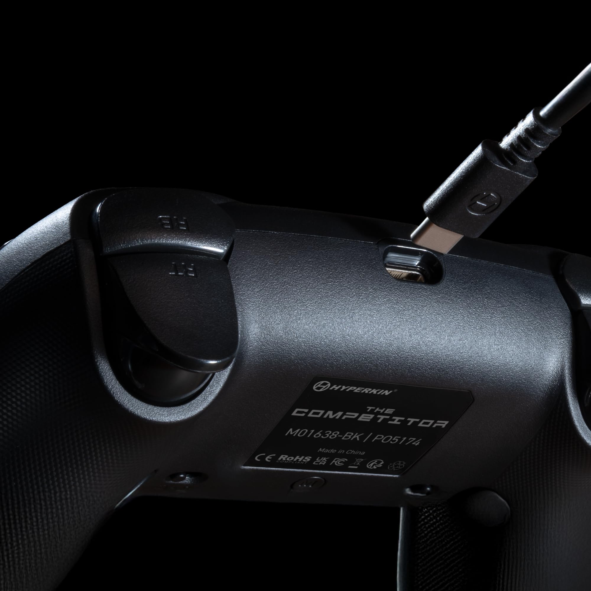Hyperkin The Competitor Controller cablato per Xbox Series X|S, Xbox One e PC - Joystick effetto Hall e trigger di impulsi, layout simmetrico, USB-C, anti-deriva, D-Pad di precisione, ergonomico