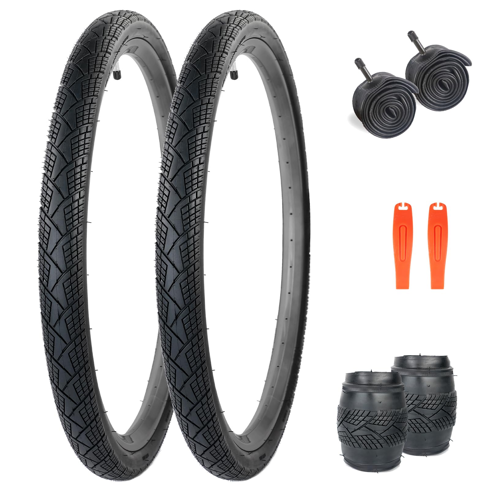 WEEROCK 2-pak 20/24/26", składane opony 20/24/26x1,75, składane, do rowerów górskich MTB, rowerów dziecięcych, crusier, Commuter Bike