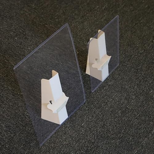 Miniatura 4 de 10 Packs Poster Board Stands Cardboard Easel Backs 11 Inch,Picture Frame Easel Back,Convenient Peel and Stick,Display Your Signs Crafts Pictures Art