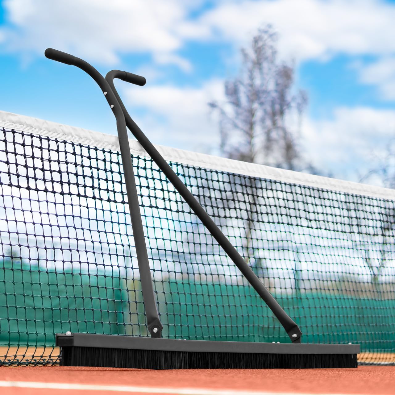 Vermont Tennis Court Drag Brush - Grass/Artificial & Clay Tennis Courts | Premium Bristle Brush | 4ft, 5ft & 6ft Widths