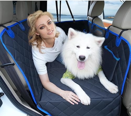 Extensor de asiento trasero para perros Funda de asiento de coche para perro, colchón plegable no inflable a prueba de arañazos, asiento trasero,
