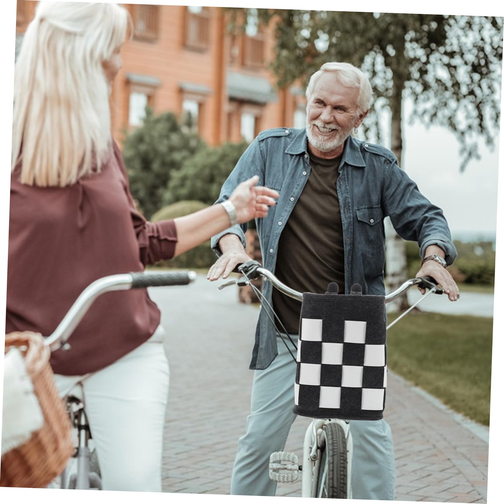 Cesta Delantera Cesta de Almacenamiento Cesta Plegable para Bicicleta de montaña Cesta para Patinete eléctrico Cesta de Bicicleta Delantera Adorable Cesta para Bicicletas. sintió