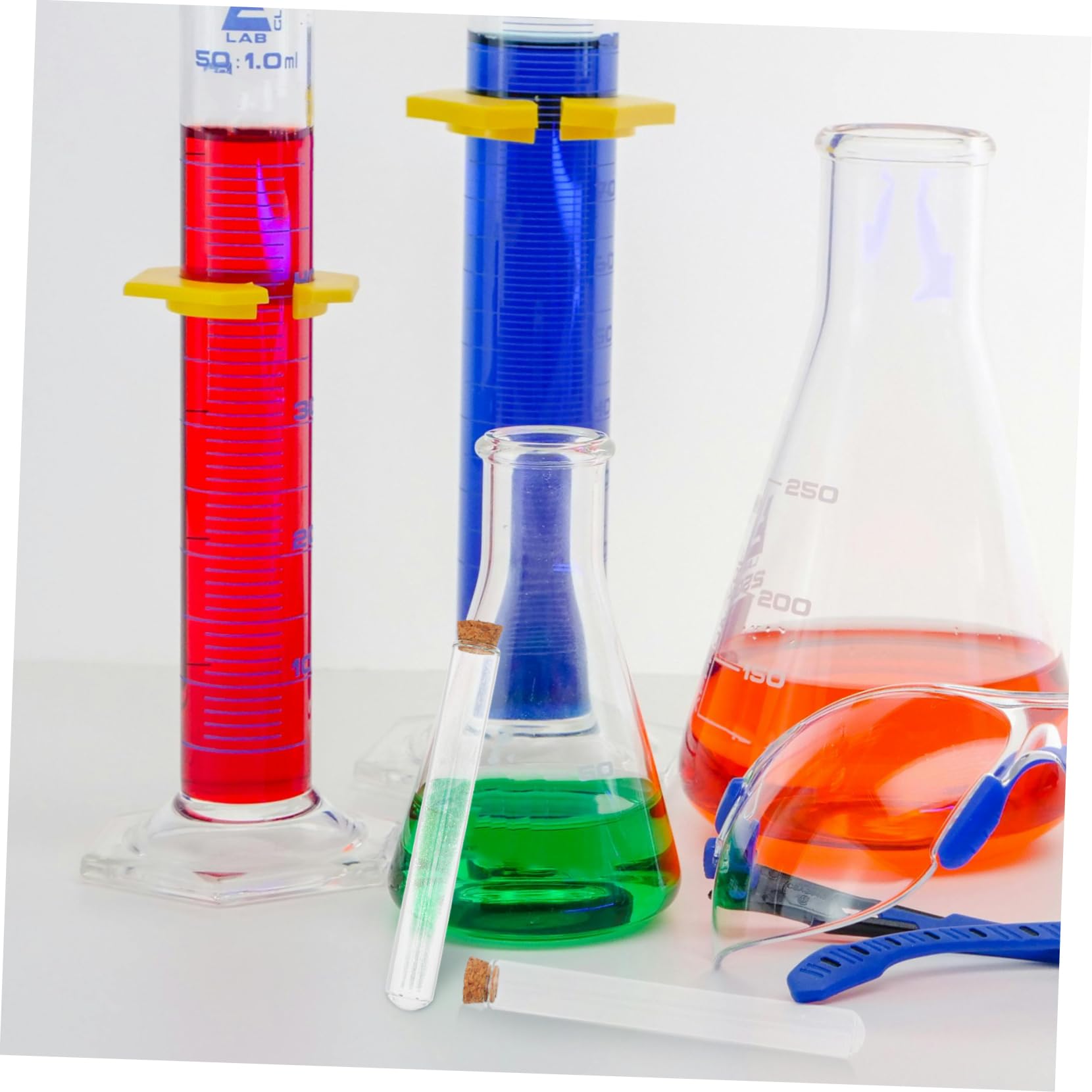 Provette in Da Laboratorio Da 20 Ml Con in Sughero 20 Pezzi Per Esperimenti Scientifici Sulla Propagazione Delle Piante