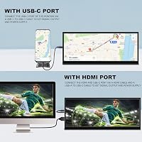 Prechen 12,3" IPS Másodlagos Monitor - Fém Hordozható Kijelző 1920x720 Felbontással, HDMI/USB-C, Beépített Hangszóróval Laptophoz, PC-hez

A 3