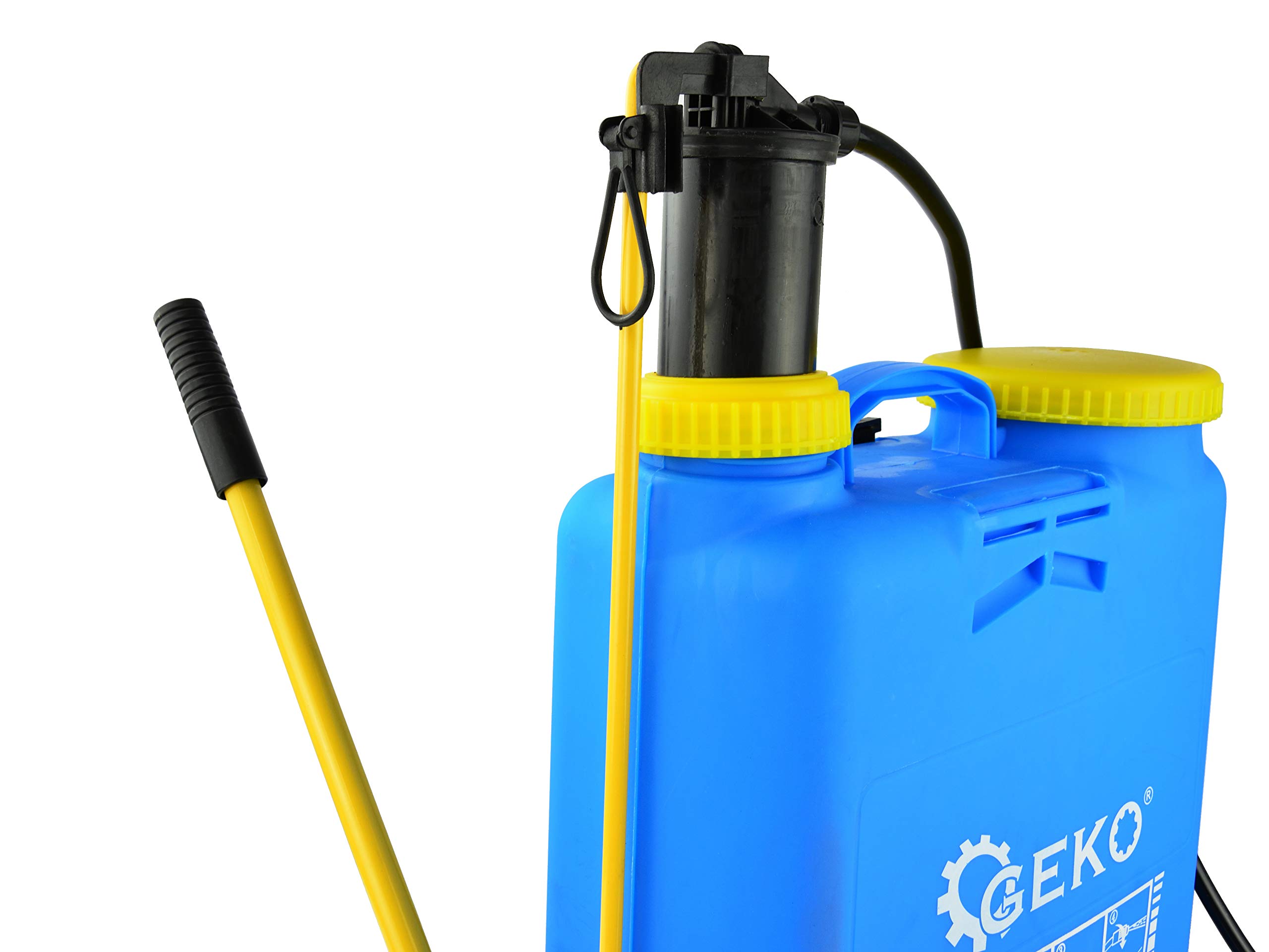 BSD Spruzzatore Giardino - Spruzzatore a Pressione a Spalla, Pompa Irroratrice a Zaino - 16L