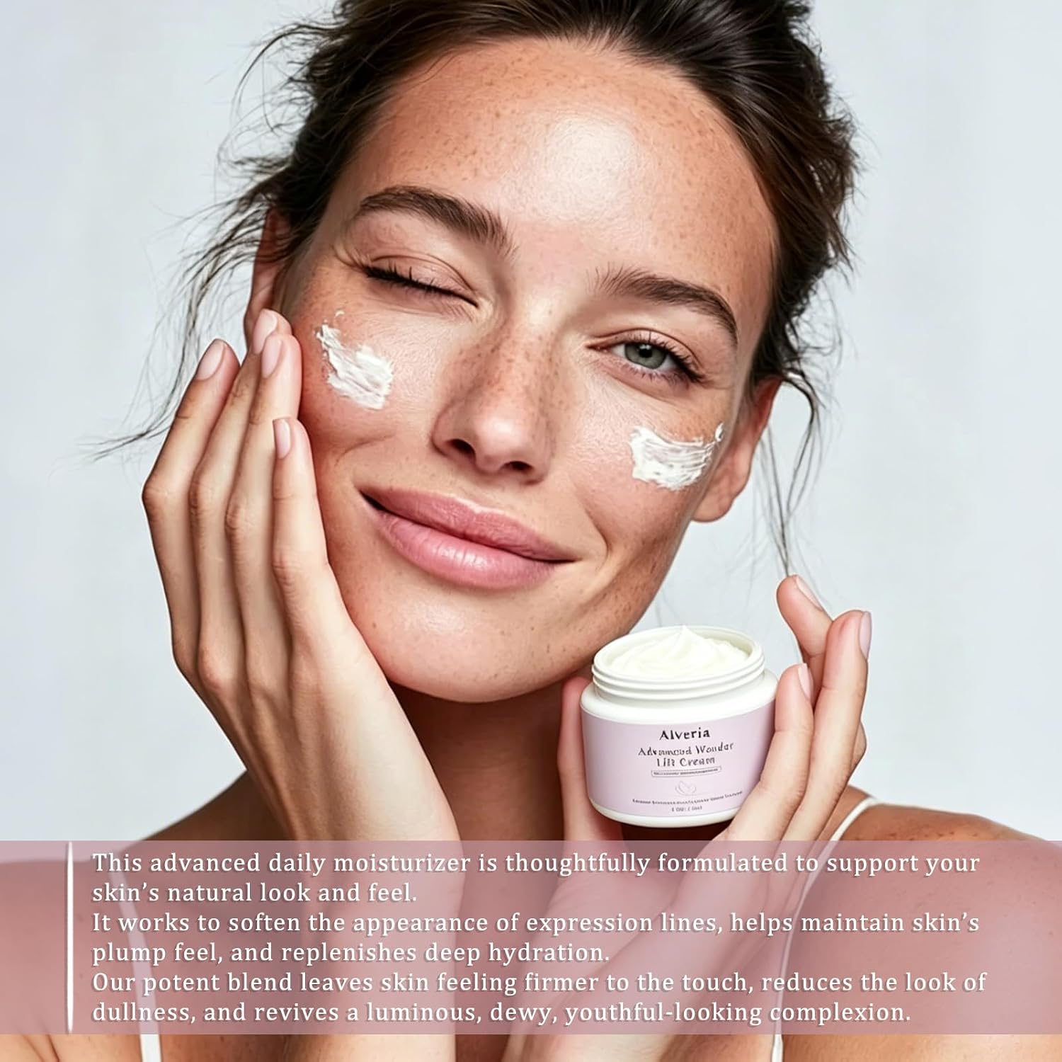 Advanced Wonder Lift Cream for Women – Anti-Aging Face Moisturizer with Peptide – Helps Improve the Look of Fine Lines & Skin Firmness – Clean, Non-Greasy Formula,1 fl oz (1)