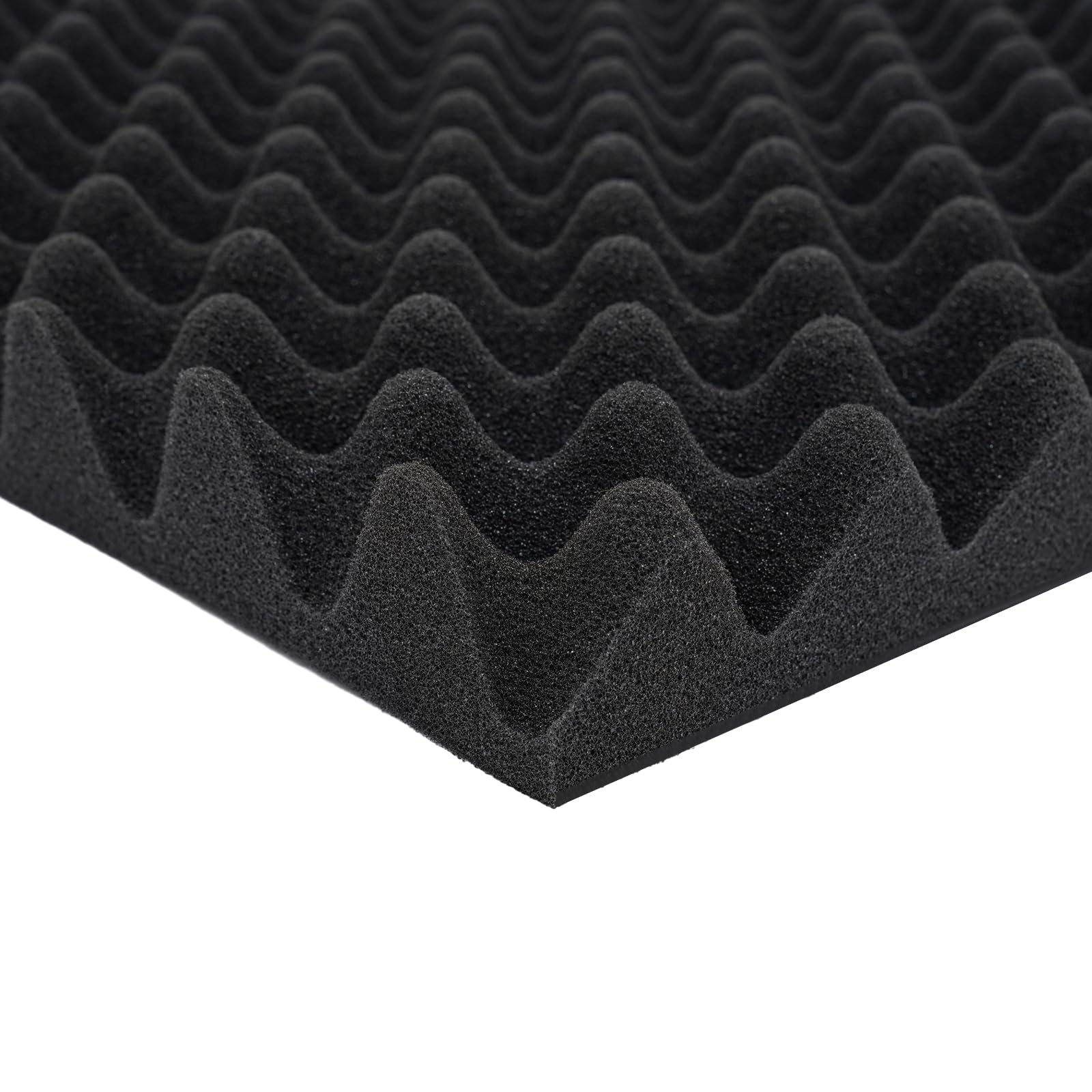 Paneles acústicos de espuma acústica, 10 unidades, con pegatinas, aislamiento acústico, para pared, absorbentes de sonido, esteras de espuma acústica, ignífugas, según MVSS 302, para estudio de